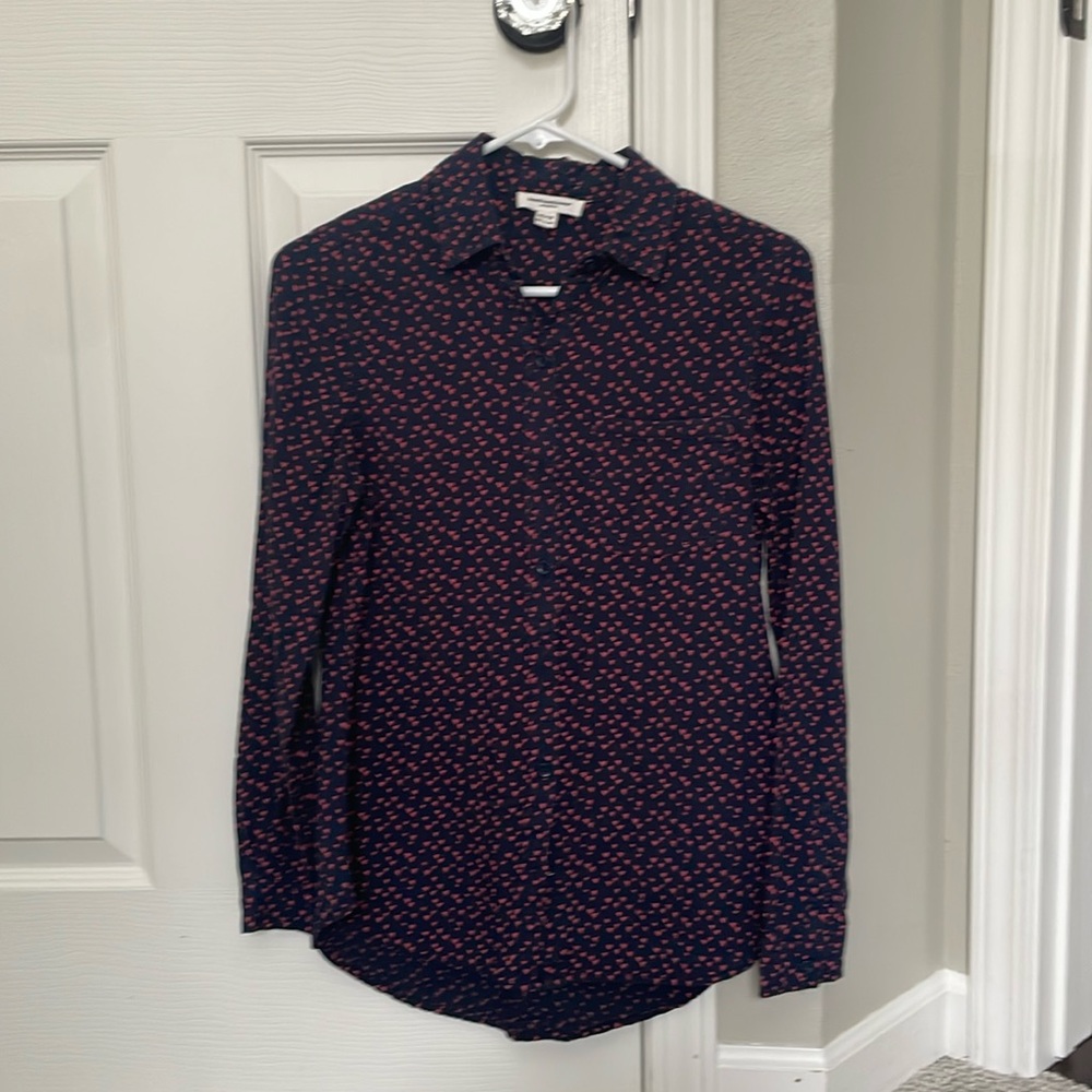 Beachlunchlounge ♥️ Long-Sleeve Button-Up Shirt